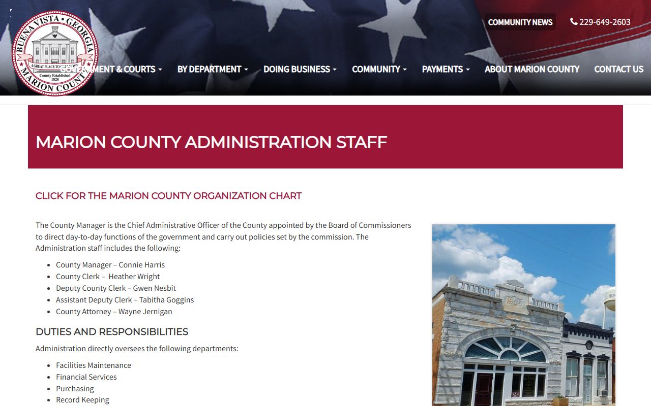Marion County inmate records open records routing page