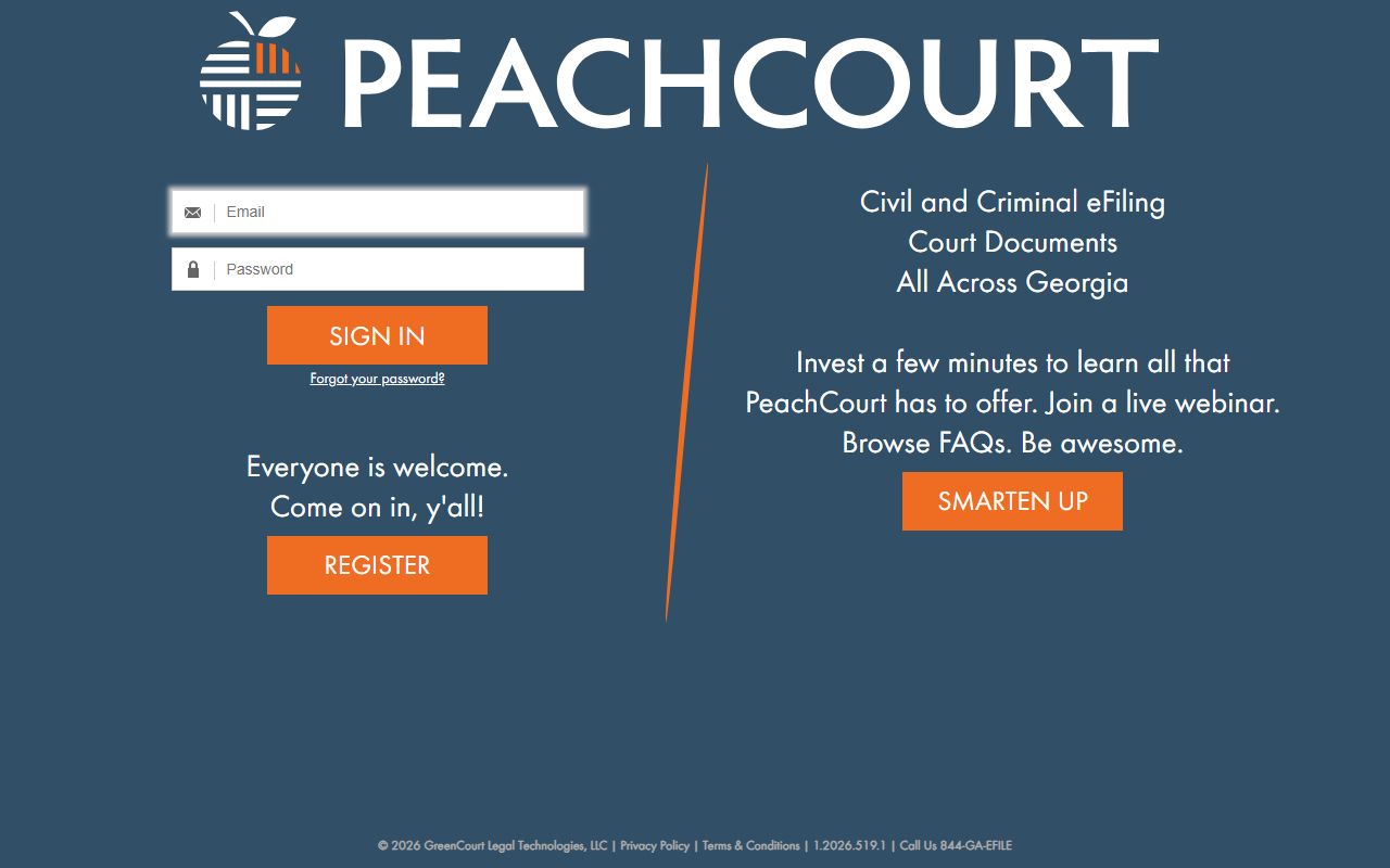 PeachCourt provider for Marion County court records after arrest